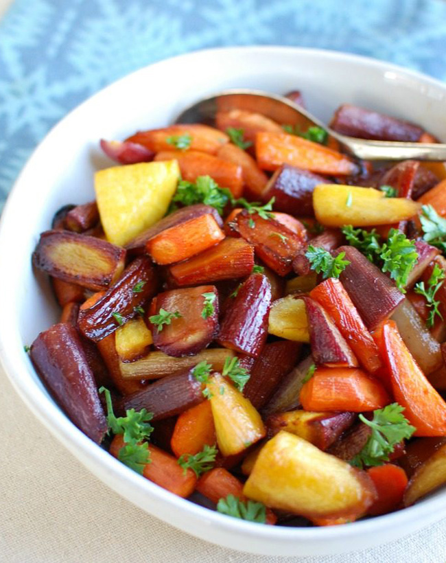 Balsamic Roasted Carrots