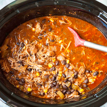 Slow Cooker Chicken Chili